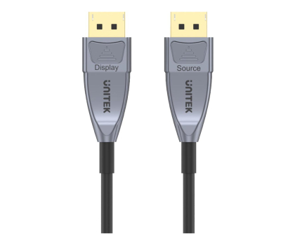 Kabel komputerowy UNITEK DisplayPort 1.4 30m (optyczny, 8K, AOC) C1619GY